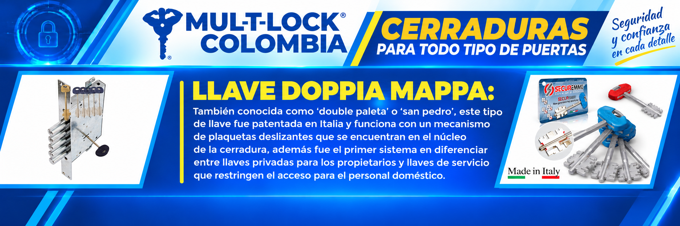 Llave Doppia Mappa_ Seguridad y Confianza